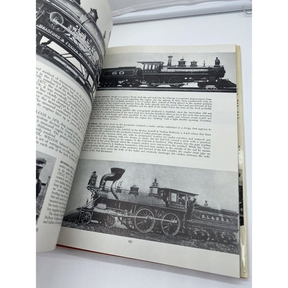 A Locomotive Engineer's Album The Saga of Steam Engines In America, 1965 HC - Picture 14 of 16